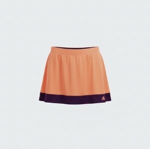 Adidas Climalite Athletic Tennis Skort Orange & Purple Medium